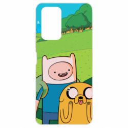 Чохол для Xiaomi Redmi Note 10 Pro Adventure Time, Finn and Jake - PrintSalon