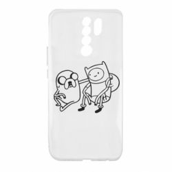 Чехол для Xiaomi Redmi 9 Adventure Time: Finn and Jake - PrintSalon