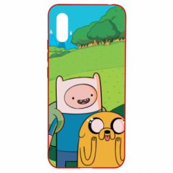 Чохол для Xiaomi Redmi 9a Adventure Time, Finn and Jake - PrintSalon