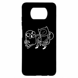 Чехол для Xiaomi Poco X3 Adventure Time: Finn and Jake - PrintSalon