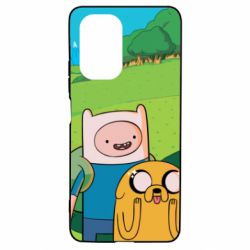 Чохол для Xiaomi Poco F3/K40 Adventure Time, Finn and Jake - PrintSalon