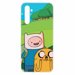 Чохол для Realme 6 Adventure Time, Finn and Jake - PrintSalon