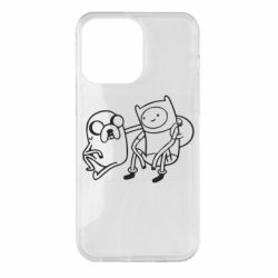 Чехол для iPhone 14 Pro Max Adventure Time: Finn and Jake - PrintSalon