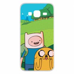 Чохол для Samsung J3 2016 Adventure Time, Finn and Jake - PrintSalon