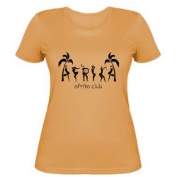 Жіноча футболка Africa Club - PrintSalon