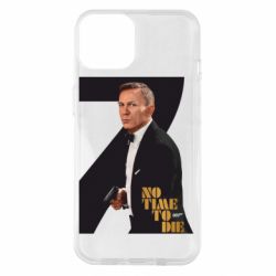 Чехол для iPhone 14 Агент 007 Не Время Умирать