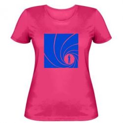 Жіноча футболка агент 007 - PrintSalon