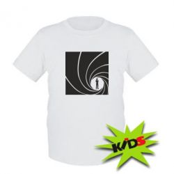 Дитяча футболка агент 007 - PrintSalon