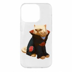 Чехол для iPhone 14 Pro Akatsuki angry cat - PrintSalon
