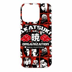 Чохол для iPhone 14 Pro Akatsuki Organization - PrintSalon