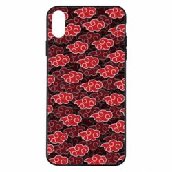 Чохол для iPhone Xs Max Akatsuki red cloud - PrintSalon