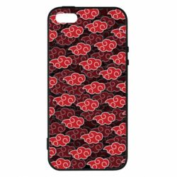 Чохол для iphone 5/5S/SE Akatsuki red cloud - PrintSalon