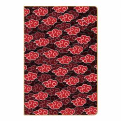 Блокнот з принтом Akatsuki red cloud - PrintSalon