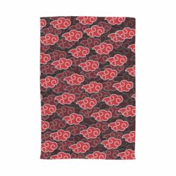 Рушник з принтом Akatsuki red cloud - PrintSalon