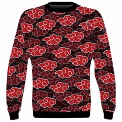 3D світшот Akatsuki red cloud