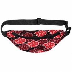 3D-сумка на пояс Akatsuki red cloud - PrintSalon
