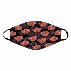 Маска багаторазова Akatsuki red cloud - PrintSalon