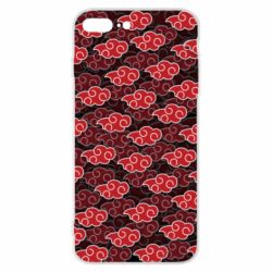 Чохол для iPhone 8 Plus Akatsuki red cloud - PrintSalon