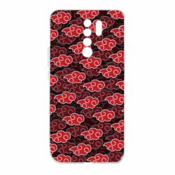 Чохол для Xiaomi Redmi 9 Akatsuki red cloud - PrintSalon