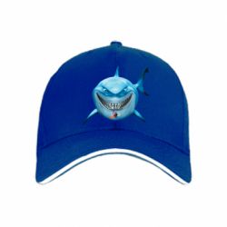 Кепка Акула улыбается - PrintSalon