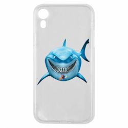 Чехол для iPhone XR Акула улыбается - PrintSalon