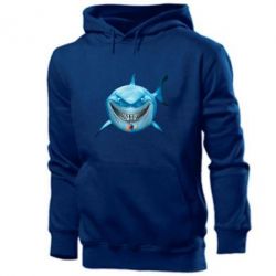 Мужское худи Акула улыбается - PrintSalon