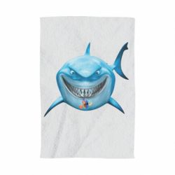 Полотенце с принтом Акула улыбается - PrintSalon