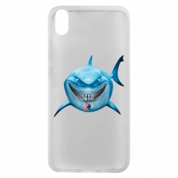 Чехол для Xiaomi Redmi 7A Акула улыбается - PrintSalon