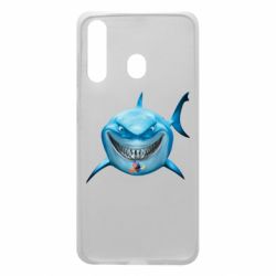 Чехол для Samsung A60 Акула улыбается - PrintSalon