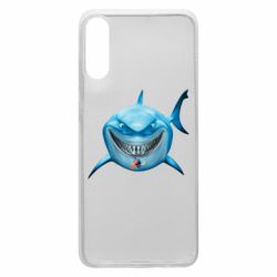 Чехол для Samsung A70 Акула улыбается - PrintSalon