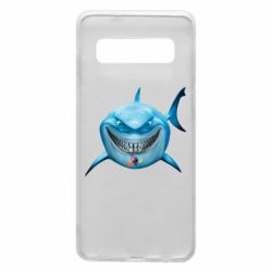 Чехол для Samsung S10 Акула улыбается - PrintSalon