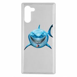 Чехол для Samsung Note 10 Акула улыбается - PrintSalon