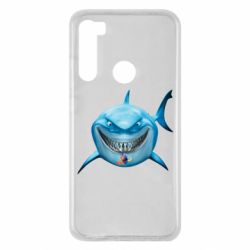 Чехол для Xiaomi Redmi Note 8 Акула улыбается - PrintSalon