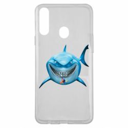 Чехол для Samsung A20s Акула улыбается - PrintSalon