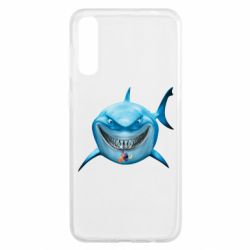 Чехол для Samsung A50 Акула улыбается - PrintSalon