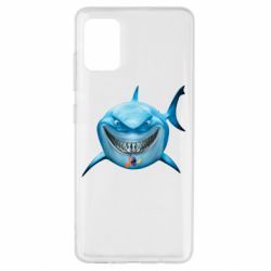 Чехол для Samsung A51 Акула улыбается - PrintSalon