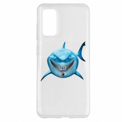 Чехол для Samsung S20 Акула улыбается - PrintSalon