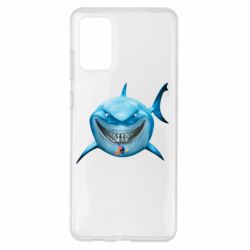 Чехол для Samsung S20+ Акула улыбается - PrintSalon