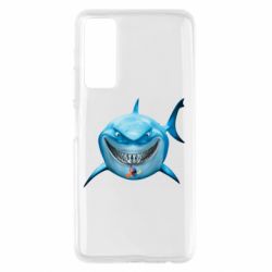 Чехол для Huawei P Smart 2021 Акула улыбается - PrintSalon