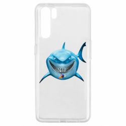 Чехол для Oppo A91/Reno3 Акула улыбается - PrintSalon