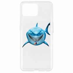 Чехол для Oppo Reno 4 Lite Акула улыбается - PrintSalon