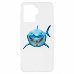 Чехол для Oppo Reno 5 Lite Акула улыбается - PrintSalon