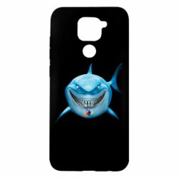 Чехол для Xiaomi Redmi Note 9/Redmi 10X Акула улыбается - PrintSalon
