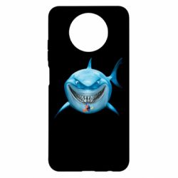Чехол для Xiaomi Redmi Note 9 5G/Redmi Note 9T Акула улыбается - PrintSalon