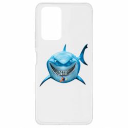 Чехол для Xiaomi Redmi Note 10 Pro Акула улыбается - PrintSalon
