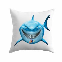 Подушка Акула улыбается - PrintSalon