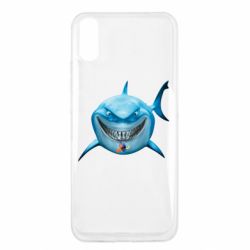 Чехол для Xiaomi Redmi 9a Акула улыбается - PrintSalon