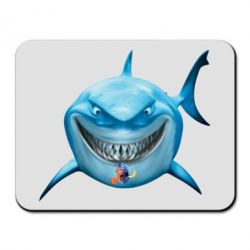Коврик для мыши Акула улыбается - PrintSalon