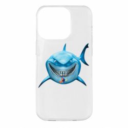 Чехол для iPhone 14 Pro Акула улыбается - PrintSalon