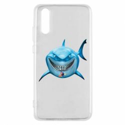 Чехол для Huawei P20 Акула улыбается - PrintSalon